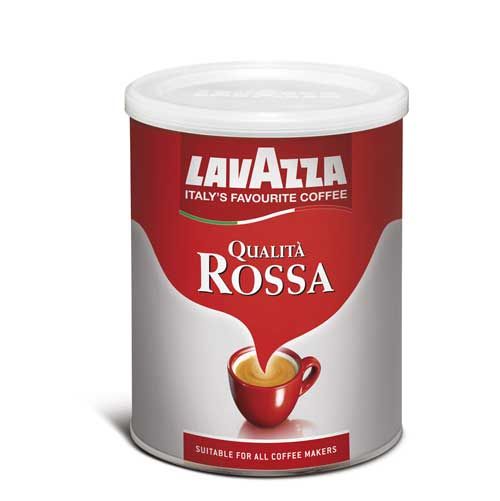 Кофе молотый Lavazza Qualita Rossa (250 гр) в банке