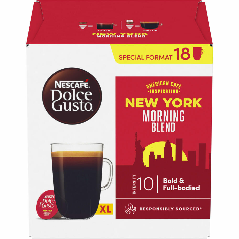 Капсулы для кофемашин Dolce Gusto -  New York (18 шт.)