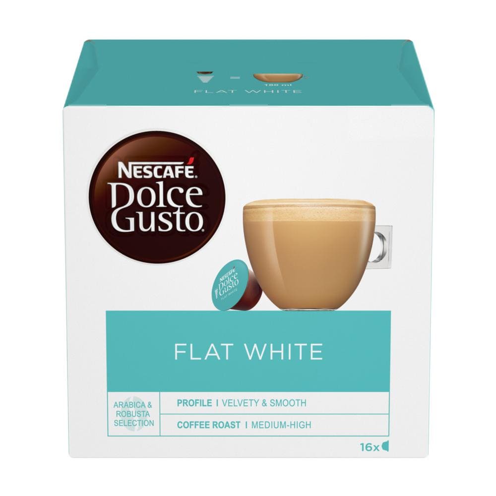 Капсулы для кофемашин Dolce Gusto -  Flat White (16 шт.)
