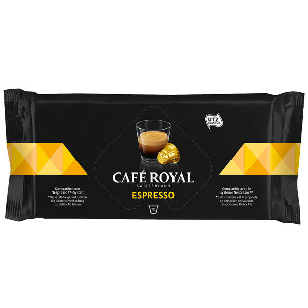 Cafe shop royal lungo