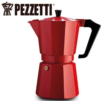 Гейзерная кофеварка Pezzetti Italexpress Red (на 9 порций)