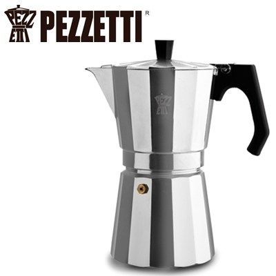 Гейзерная кофеварка Pezzetti Luxexpress Chrome (на 6 порций)