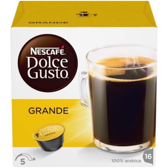 Капсулы для кофемашин Dolce Gusto - Grande (16 шт.)