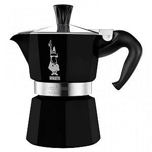 Гейзерная кофеварка Bialetti Moka Express (6 порций, 240 мл), черная