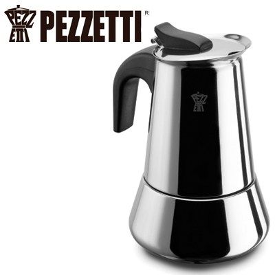 Гейзерная кофеварка Pezzetti Steel Express (на 2 порции)