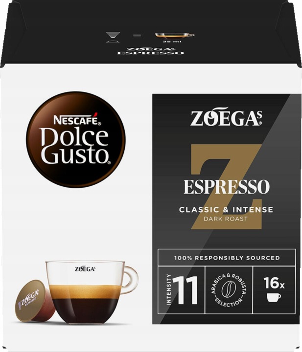 Капсулы для кофемашин Dolce Gusto - Zoegas Espresso (16 шт.)