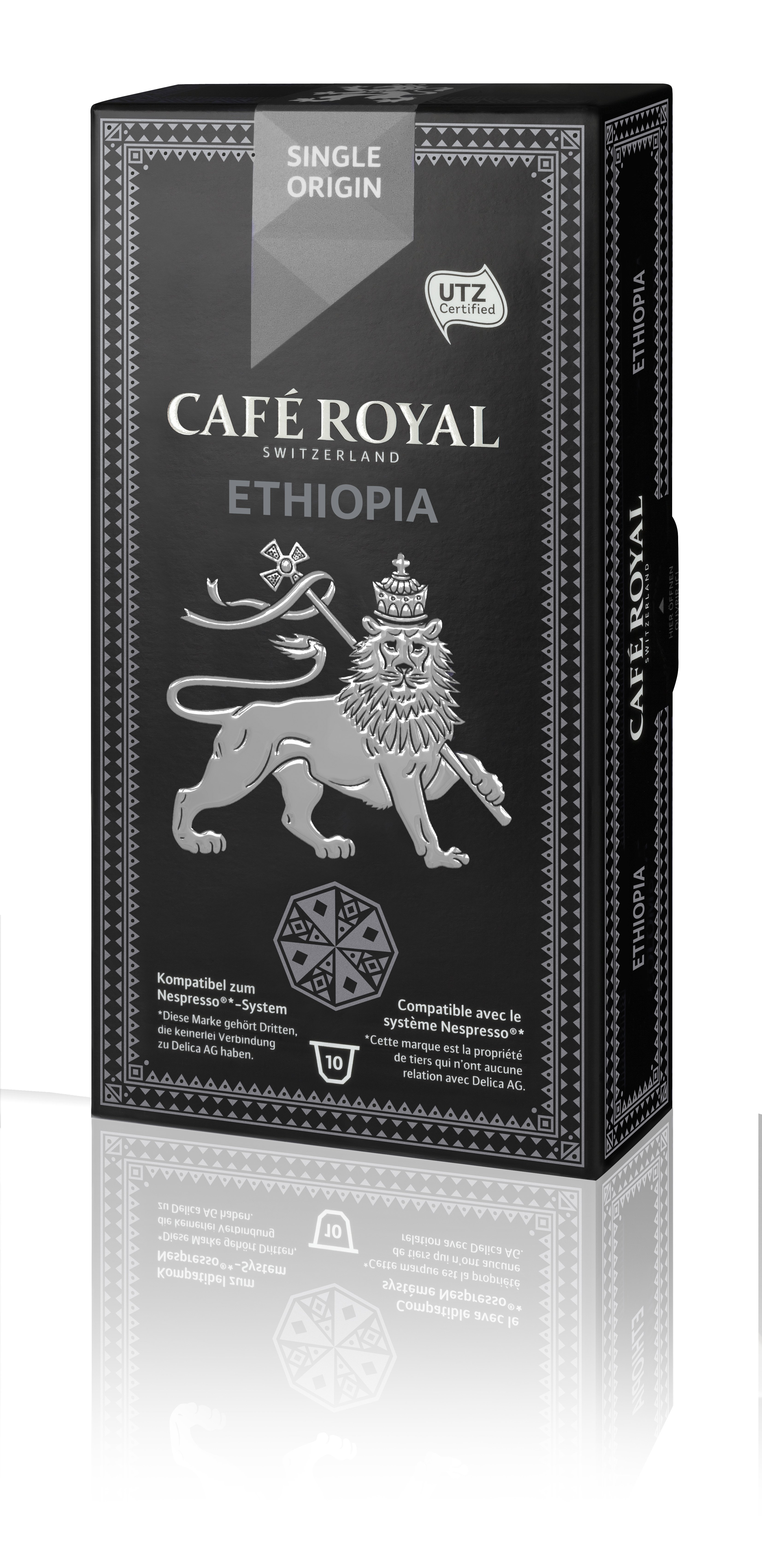 Капсулы для кофемашин Nespresso® Cafe Royal Ethiopia