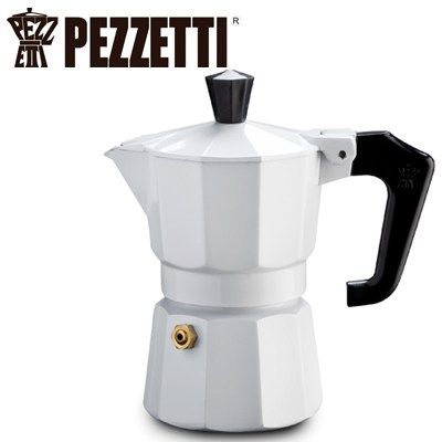 Гейзерная кофеварка Pezzetti Italexpress White (на 3 порции)
