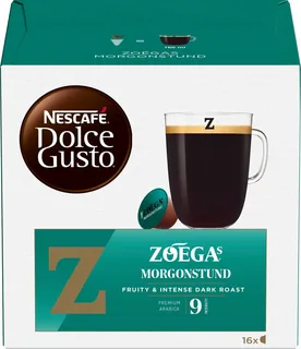 Капсулы для кофемашин Dolce Gusto -  Zoegas Morgonstund (16 шт.)