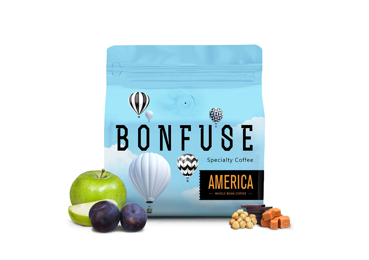 Кофе в зернах Bonfuse America (250 г)