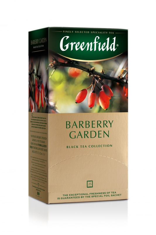 Чай черный Greenfield Barberry Garden, 25 пак.