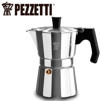 Гейзерная кофеварка Pezzetti Luxexpress Chrome (на 3 порции)