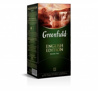 Чай черный Greenfield English Edition, 25 пак.