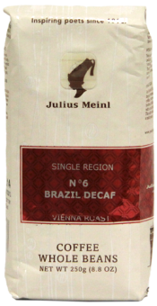 Кофе в зернах Julius Meinl Brazil Decaf №6 (250 г)