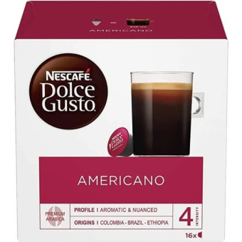 Капсулы для кофемашин Dolce Gusto -  Americano (16 шт.)