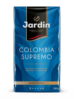 Кофе молотый Jardin Colombia Supremo (250 г)