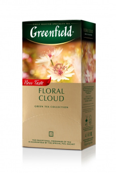 Чай зеленый Greenfield Floral Cloud, 25 пак.