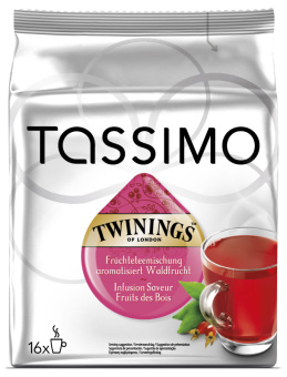 Tassimo TWININGS Чай фруктовый, 16шт.