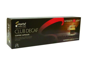 Капсулы для кофемашин Nespresso® Smart Coffee Club Decaf