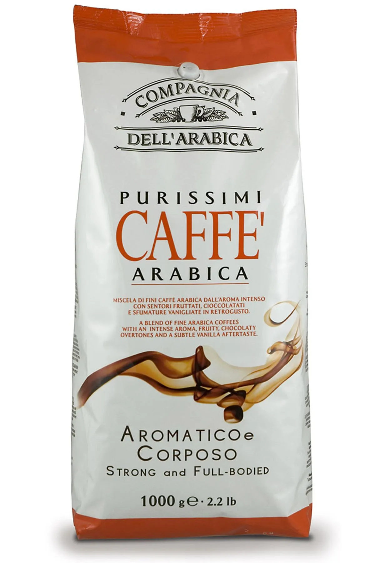 Кофе в зернах Compagnia Dell` Arabica Brasil Caffe Santos (1 кг)