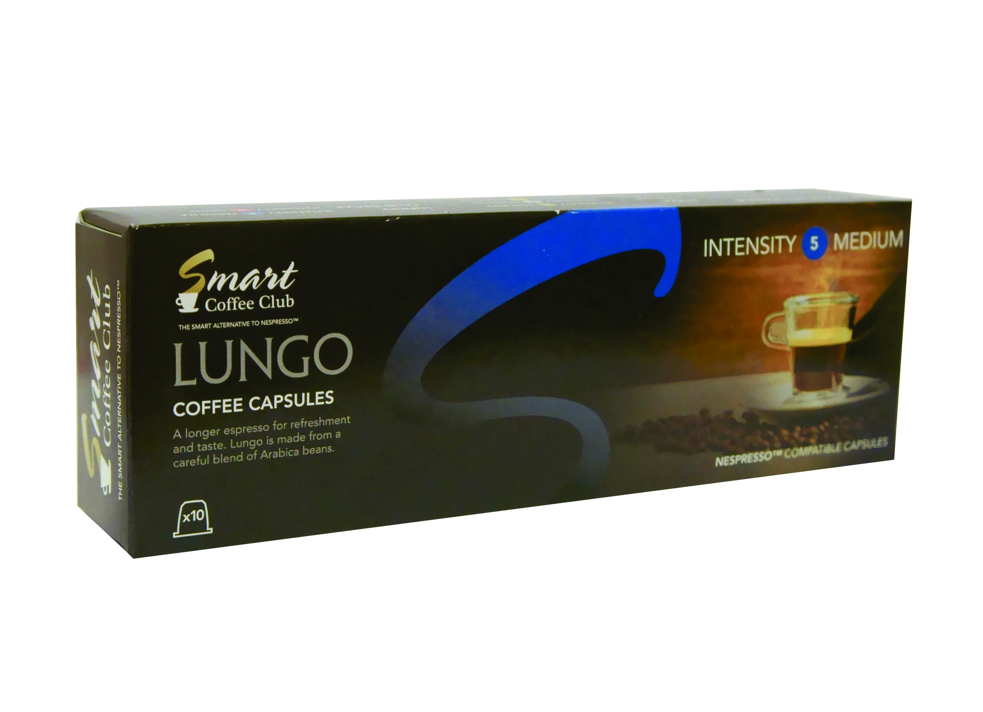 Капсулы для кофемашин Nespresso® Smart Coffee Club Lungo