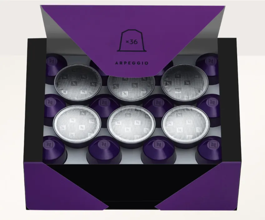 Капсулы для кофемашин Nespresso® Ispirazione Firenze Arpeggio 36 Capsule Box