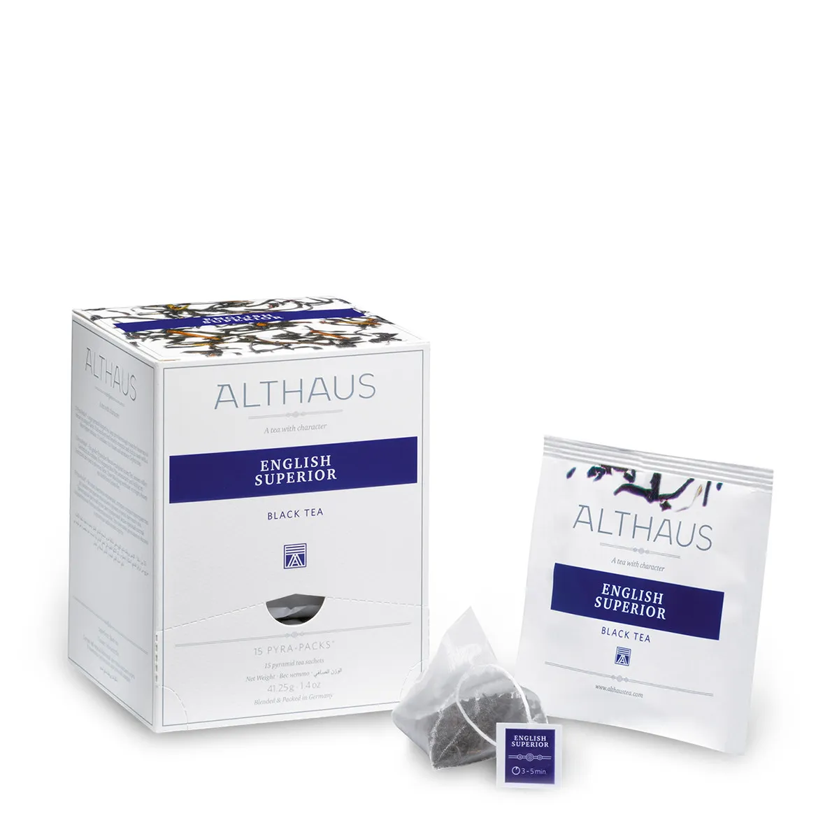 Чай черный Althaus English Superior, 15 пир.
