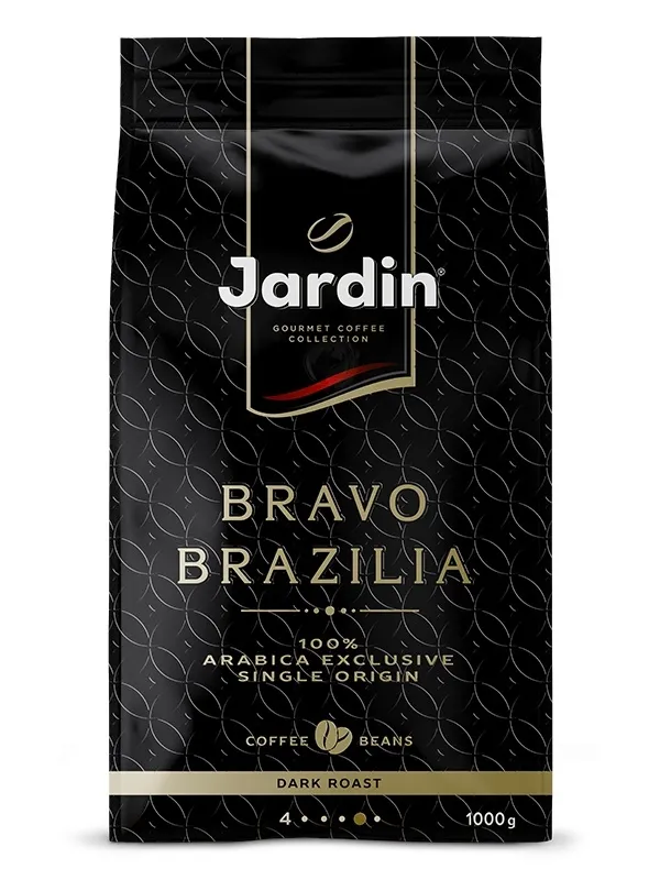 Кофе в зернах Jardin Bravo Brazilia (1 кг)