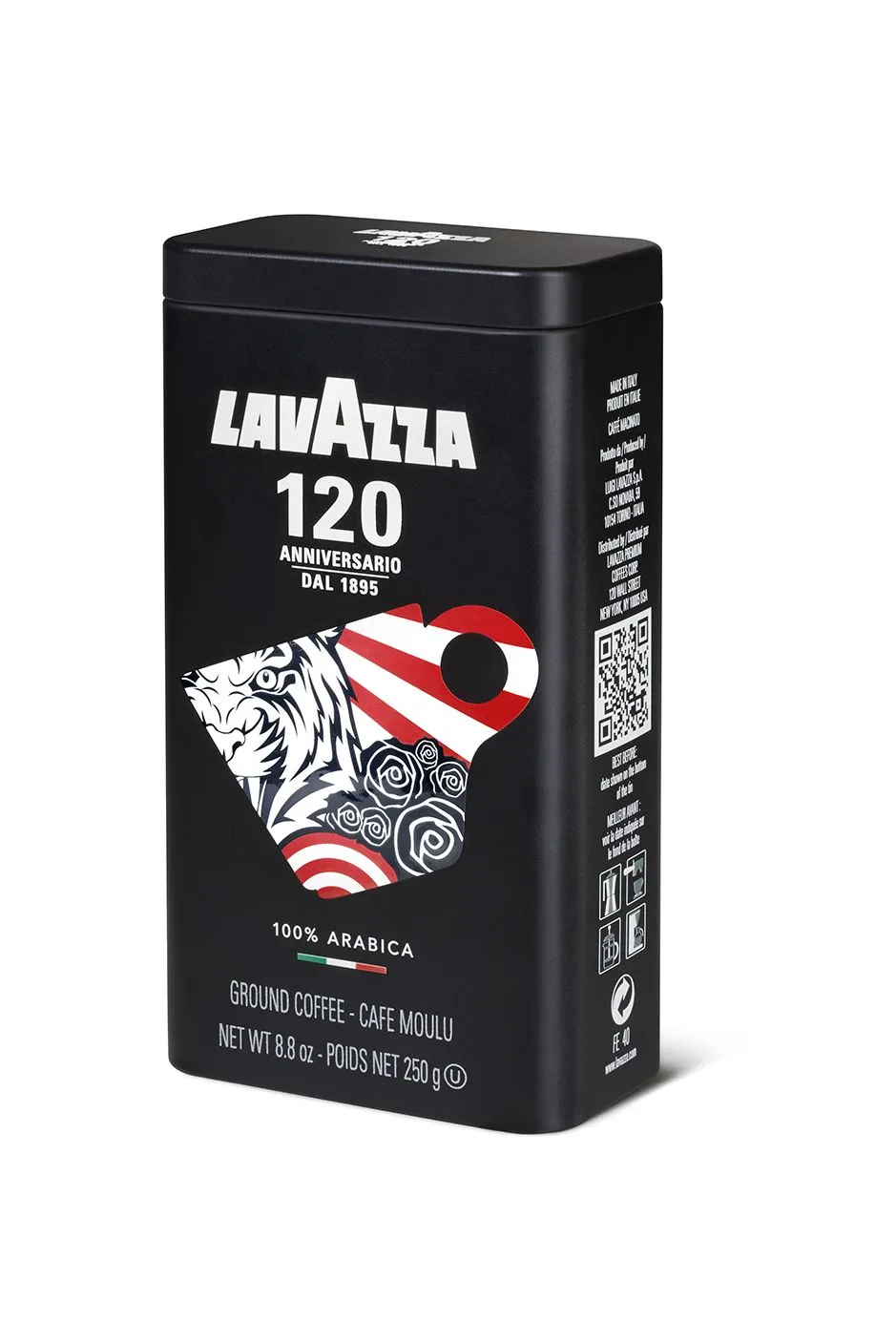 Кофе молотый Lavazza 120 Anniversario (250 гр) в банке