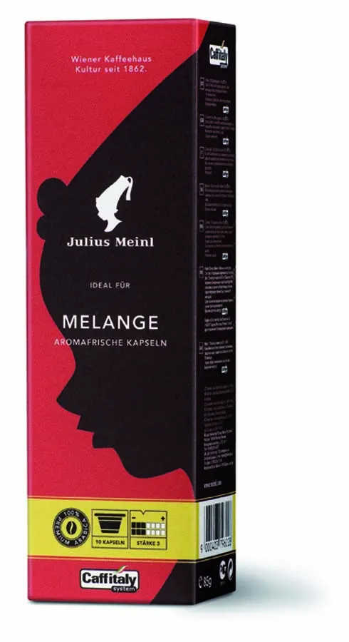 Капсулы для кофемашин Caffitaly System - Julius Meinl  Melange