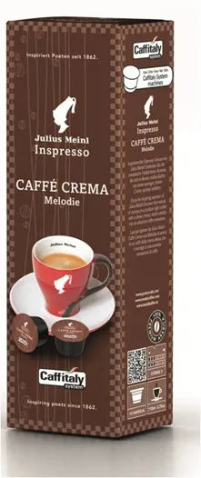 Капсулы для кофемашин Caffitaly System - Julius Meinl  Caffe Crema Melodie